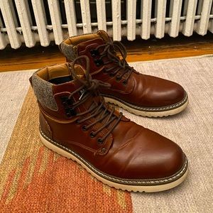 Steve Madden zip up boots size 8